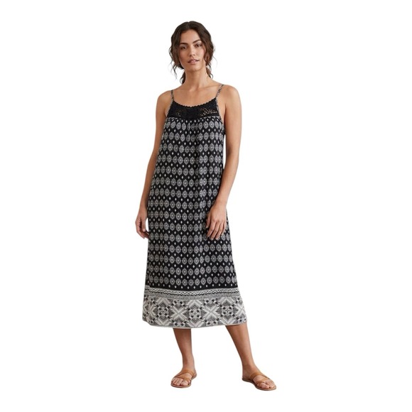 Lagaci Dresses & Skirts - Lagaci Chasing Paradise Women's Crotchet Panel, Spaghetti Strap Dress‎ Size XL